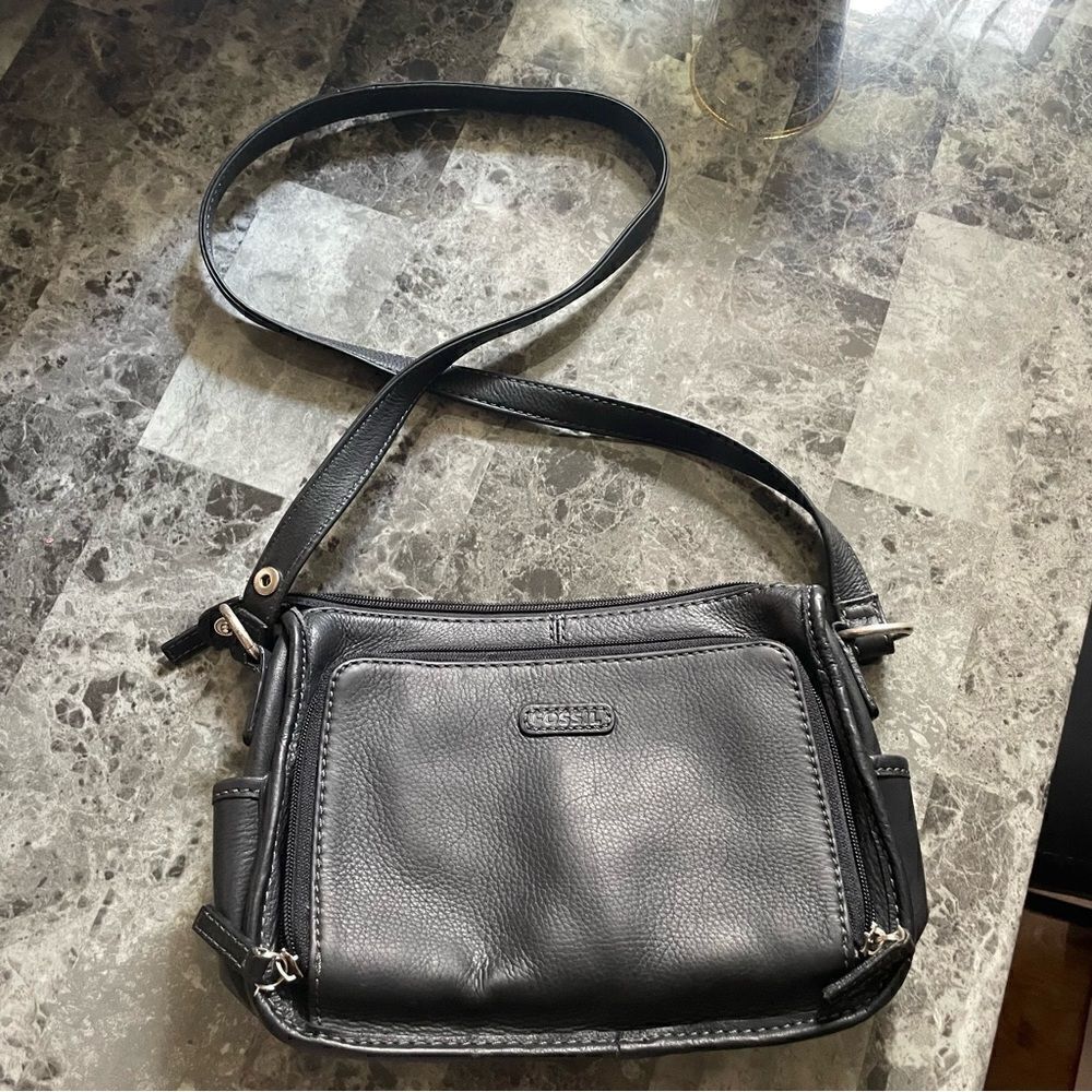FOSSIL LEATHER BAG - Picture 4 of 7